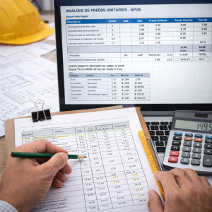 ANÁLISIS DE PRECIOS UNITARIOS - APUS