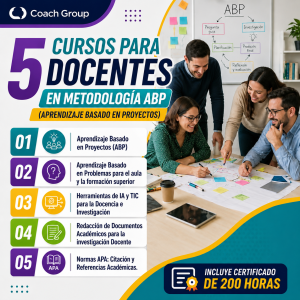 5 CURSOS PARA DOCENTES EN METODOLOGÍA ABP (APRENDIZAJE BASADO EN PROYECTOS)