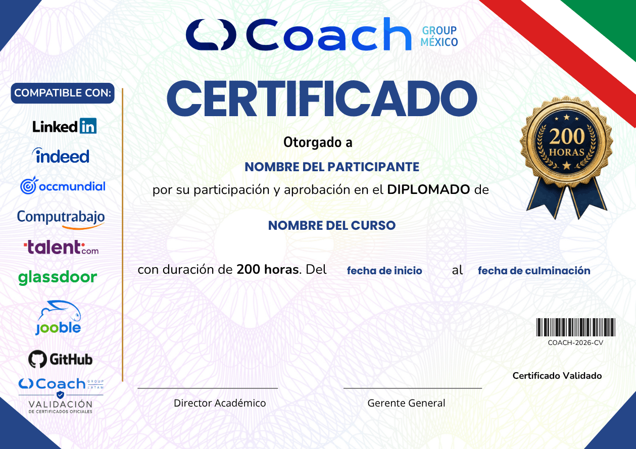 Certificado de 200 Horas